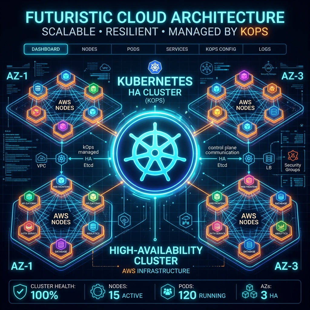 Setting Up High-Availability Kubernetes Cluster on AWS using kops